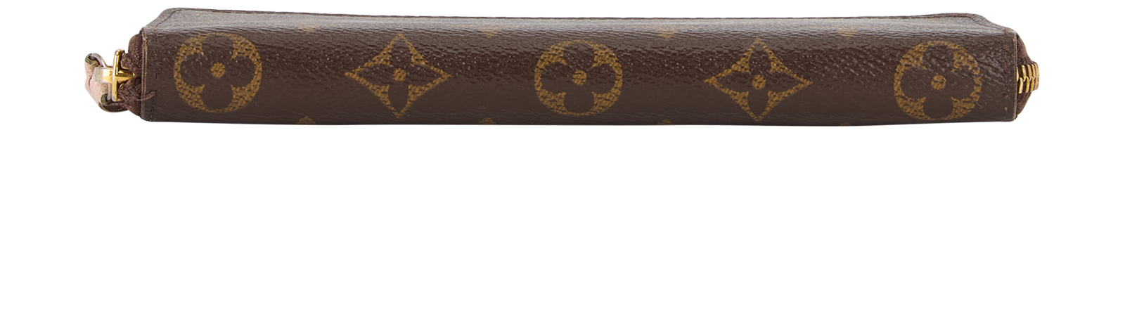 Clemence Wallet, &pound;350, Accessories, Brown, Coated Canvas, Top view